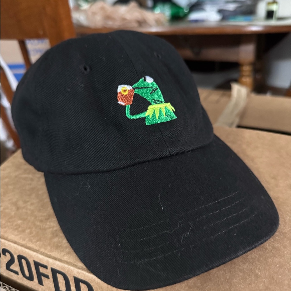 Black Hat with Kermit the Frog